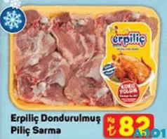 ERPİLİÇ DONDURULMUŞ PİLİÇ SARMA KG ERPİLİÇ DONDURULMUŞ PİLİÇ SARMA KG